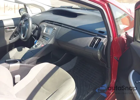 2012 Toyota Prius Three from USA, damaged, VIN JTDKN3DU0C5453552